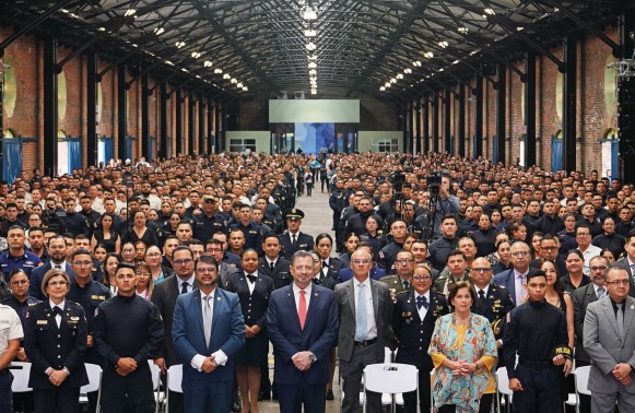 Ministerio de Seguridad refuerza operación con incorporación de 766 nuevos policías