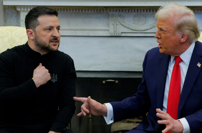 Trump a Zelensky en la Casa Blanca: “Estás arriesgando con la Tercera Guerra Mundial”