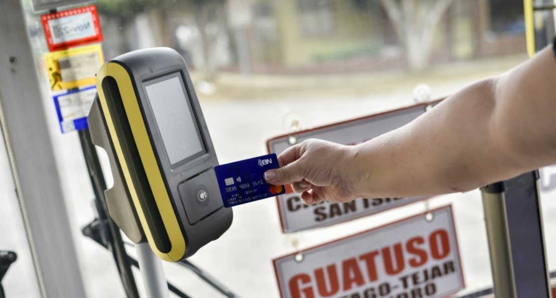 ¿Tarjetas prepago para buses? Banco Central probará mecanismo en ruta de Guararí a partir de abril