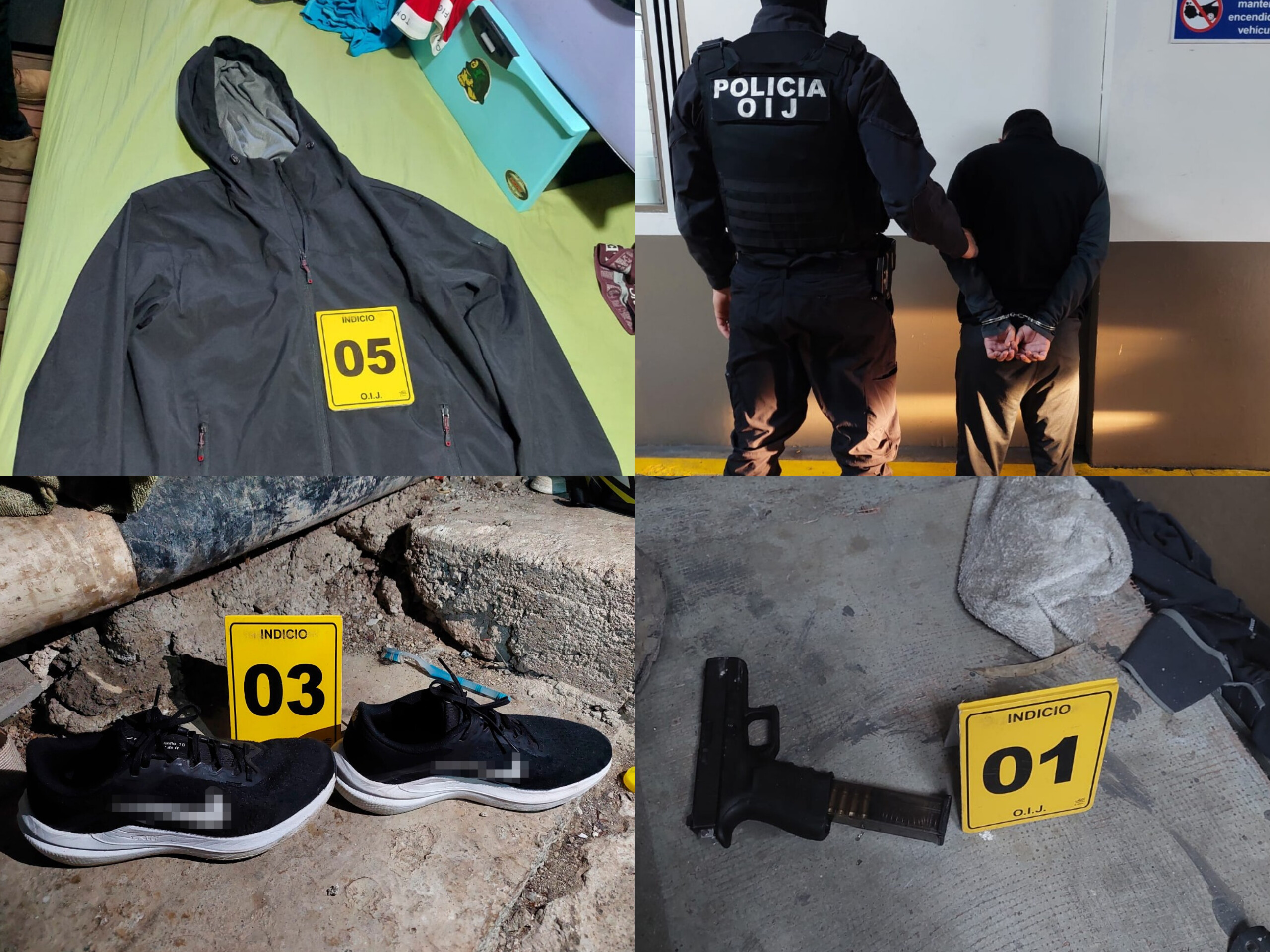 OIJ detuvo a sospechoso de participar en homicidio doble en un bar en San José