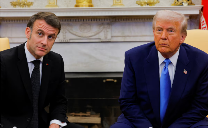 Trump aseguró que la guerra en Ucrania podría terminar “en semanas” y Macron pidió una “paz sólida y duradera”