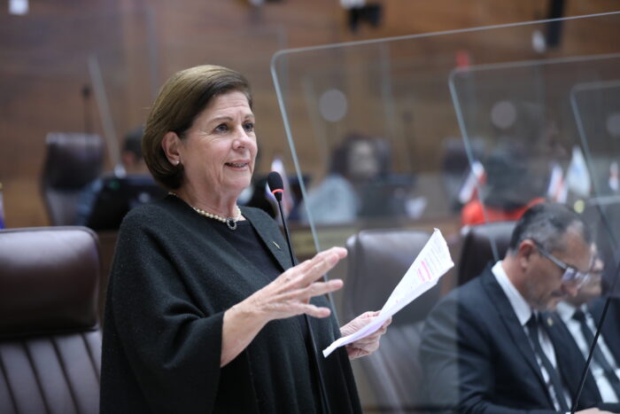 Pilar Cisneros le pide a la oposición “respirar en paz” y reprocha filtración de informe sobre financiamiento de campaña del PPSD