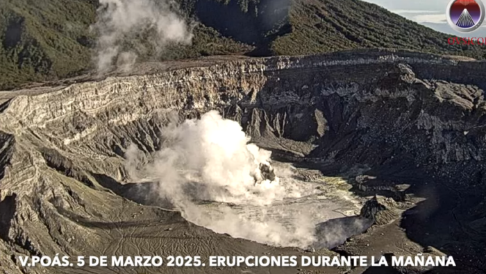 Comerciantes expresan preocupación por situación en el Volcán Poás