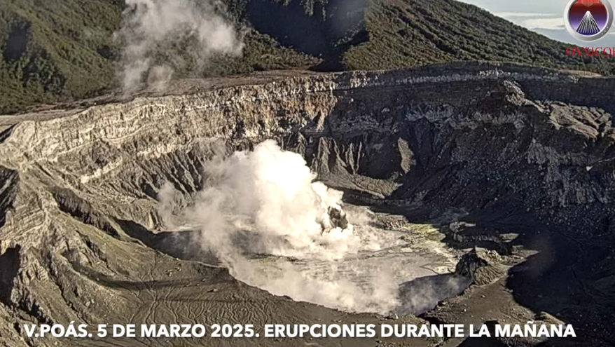 Comerciantes expresan preocupación por situación en el Volcán Poás
