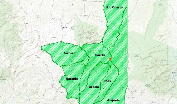 CNE amplió alerta verde para el Volcán Poás y siete cantones cercanos: Parque Nacional está cerrado