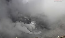 Expertos observan un aumento en la actividad eruptiva del Volcán Poás y previenen descenso de ceniza por cauces cercanos