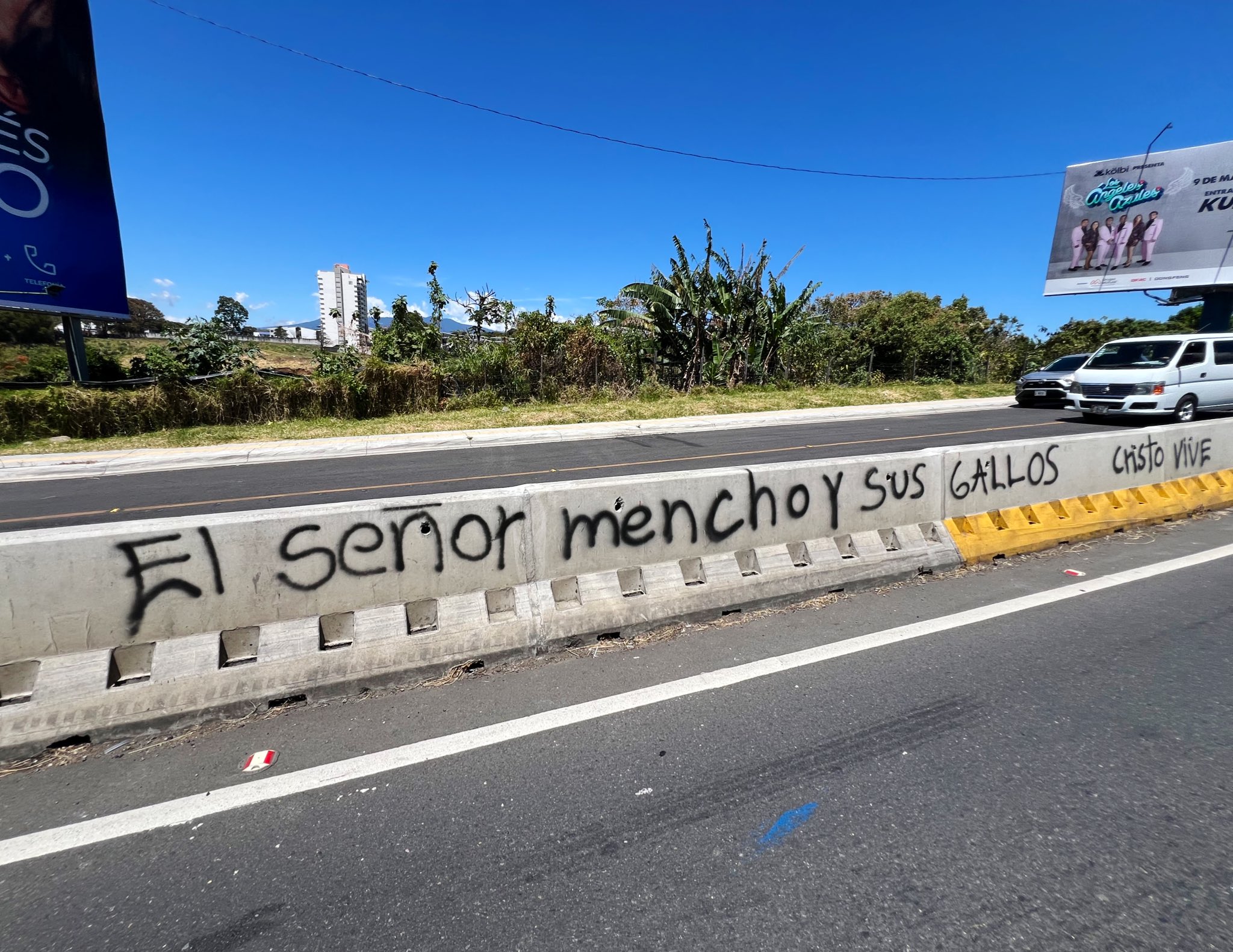 Grafiti con referencia a líder de cartel mexicano en General Cañas despierta preocupación en jefe policial