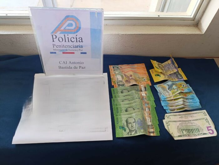 Policía Penitenciaria decomisó más de ¢300 mil en primer día posterior a anuncio de eliminación de efectivo en cárceles