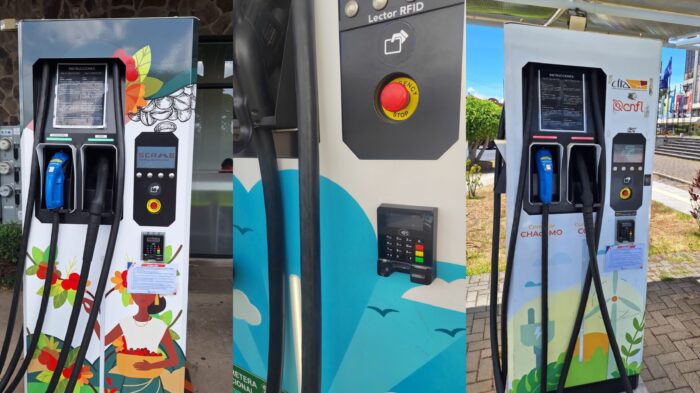 Recargas de vehículos eléctricos en estaciones de la CNFL podrán pagarse con tarjetas de crédito o débito
