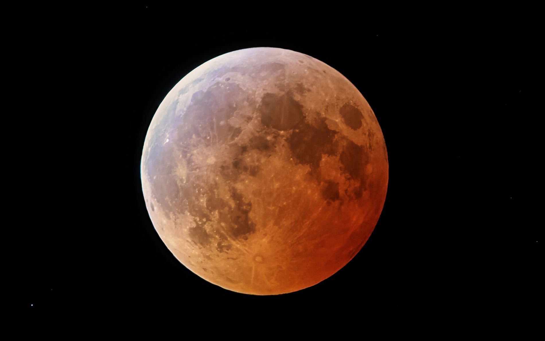 ¡Atención! Esta semana se visualizará un eclipse total de Luna