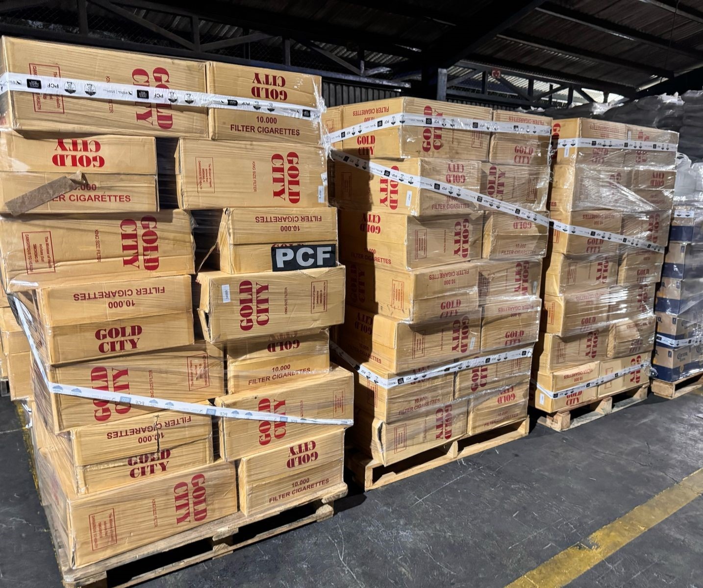 Policía de Control Fiscal reporta aumento del 82% en decomiso de cigarrillos