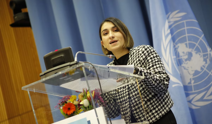 La canciller de Colombia Laura Sarabia le pidió a la ONU excluir la hoja de coca de la lista de sustancias más dañinas