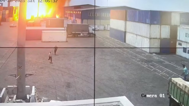 Revelan que la devastadora explosión en un puerto iraní habría sido causada por combustible para misiles procedente de China