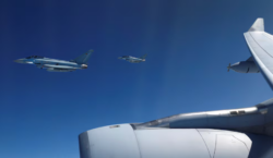 El Reino Unido desplegó cazas para interceptar aviones rusos cerca del espacio aéreo de la OTAN