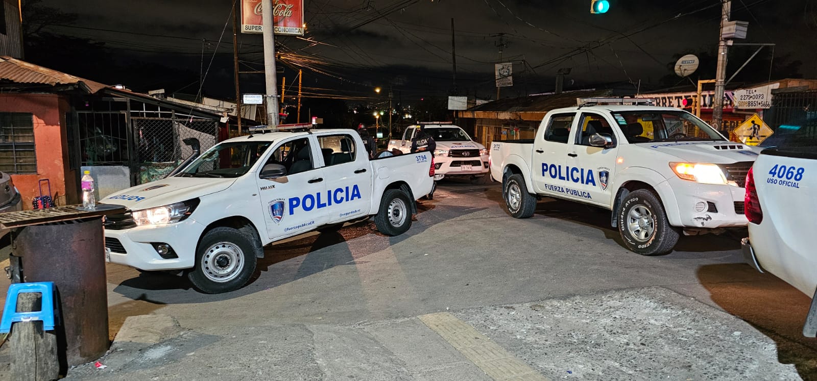 Intensifican operativos en sur de San José tras alerta de OIJ por muerte de cabecilla de banda criminal