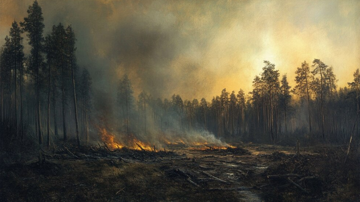 Un incendio forestal en Nueva Jersey consume 3.400 hectáreas y obliga a miles a evacuar la zona