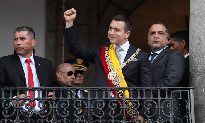 Ecuador: así será la ceremonia de posesión de Daniel Noboa este 24 de mayo