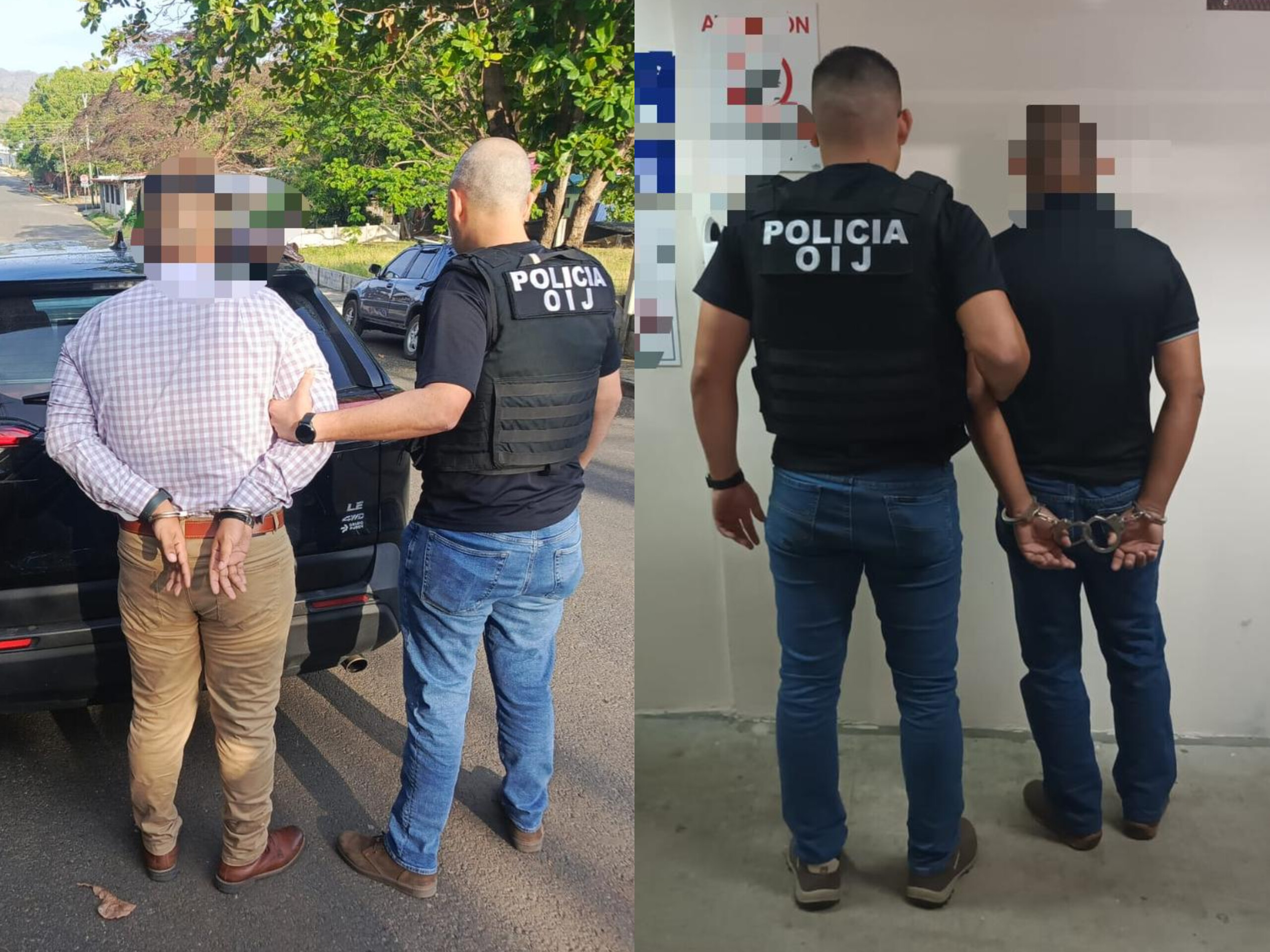 Detienen a dos funcionarios judiciales como sospechosos de peculado y estafa informática en Nicoya