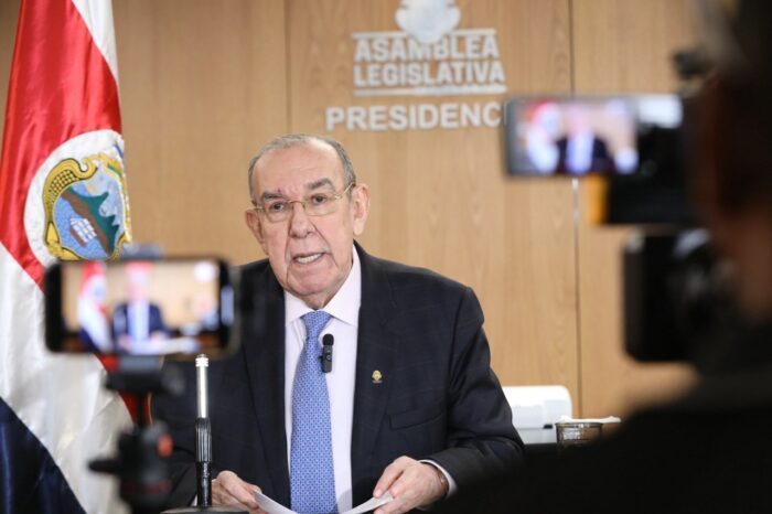 Rodrigo Arias continuará como presidente del Congreso por cuarto año consecutivo