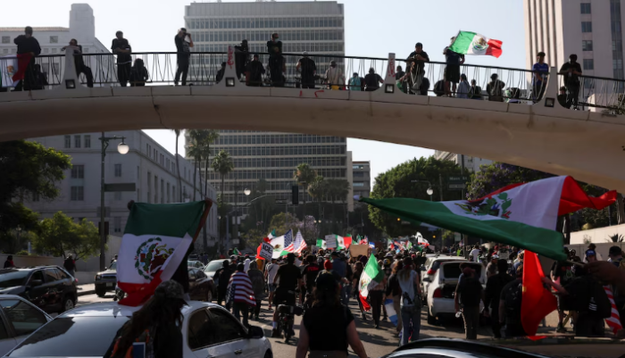 Protestas en Los Angeles: la Casa Blanca aseguró que no permitirá “el gobierno una turba”