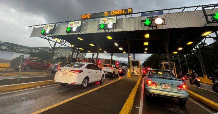 MOPT suspenderá cobro de peajes en Ruta 1 de forma indefinida