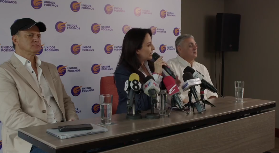 Natalia Díaz será candidata presidencial de Unidos Podemos: Jorge Ocampo y Luis Diego Vargas aspiran a vicepresidencias