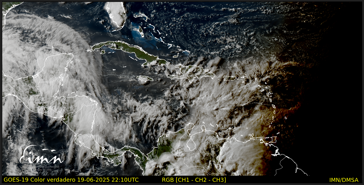 IMN prevé influencia de la Onda Tropical No. 7 para este domingo