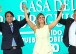 Laura Fernández inscribió precandidatura presidencial: Exministro de Economía y empresario complementan fórmula
