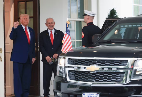 Trump recibirá a Netanyahu en la Casa Blanca, mientras Israel y Hamas continúan negociando un cese del fuego en Gaza