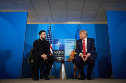 Donald Trump le preguntó a Zelensky si Ucrania está en condiciones de atacar Moscú