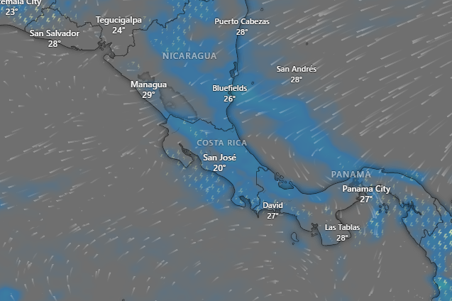 Dos ondas tropicales atraerán humedad y lluvias al país este fin de semana