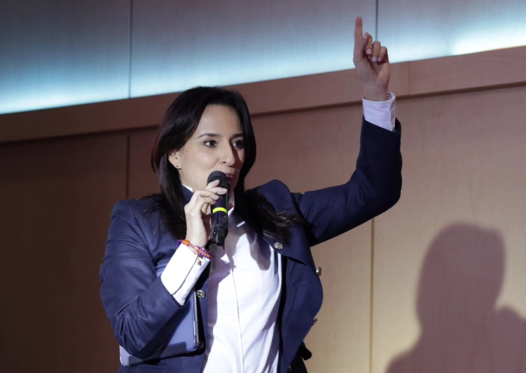 Natalia Díaz aspira a tener 20 diputados con el Partido Unidos Podemos