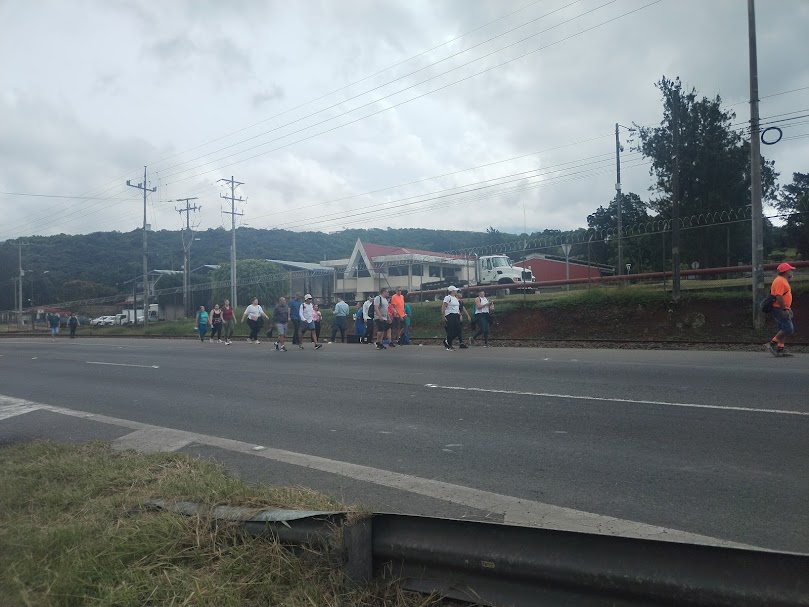 Pasos de Fe: Romeros desde Hojancha y Tilarán continúan su rumbo a la Basílica de los Ángeles