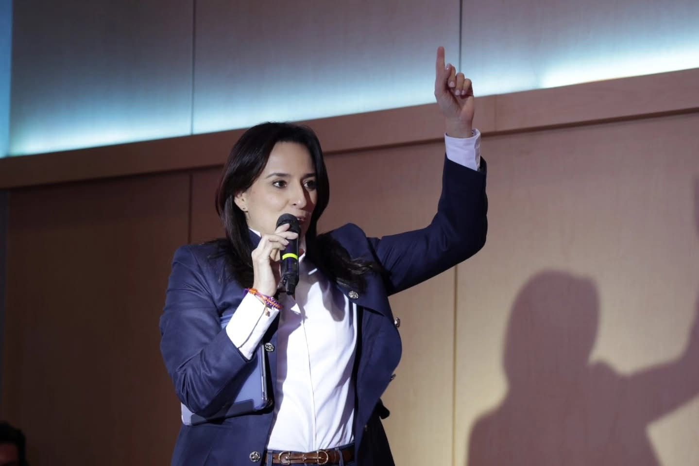 Natalia Díaz asegura que Unidos Podemos es una fuerza política independiente: “No somos un partido chavista”