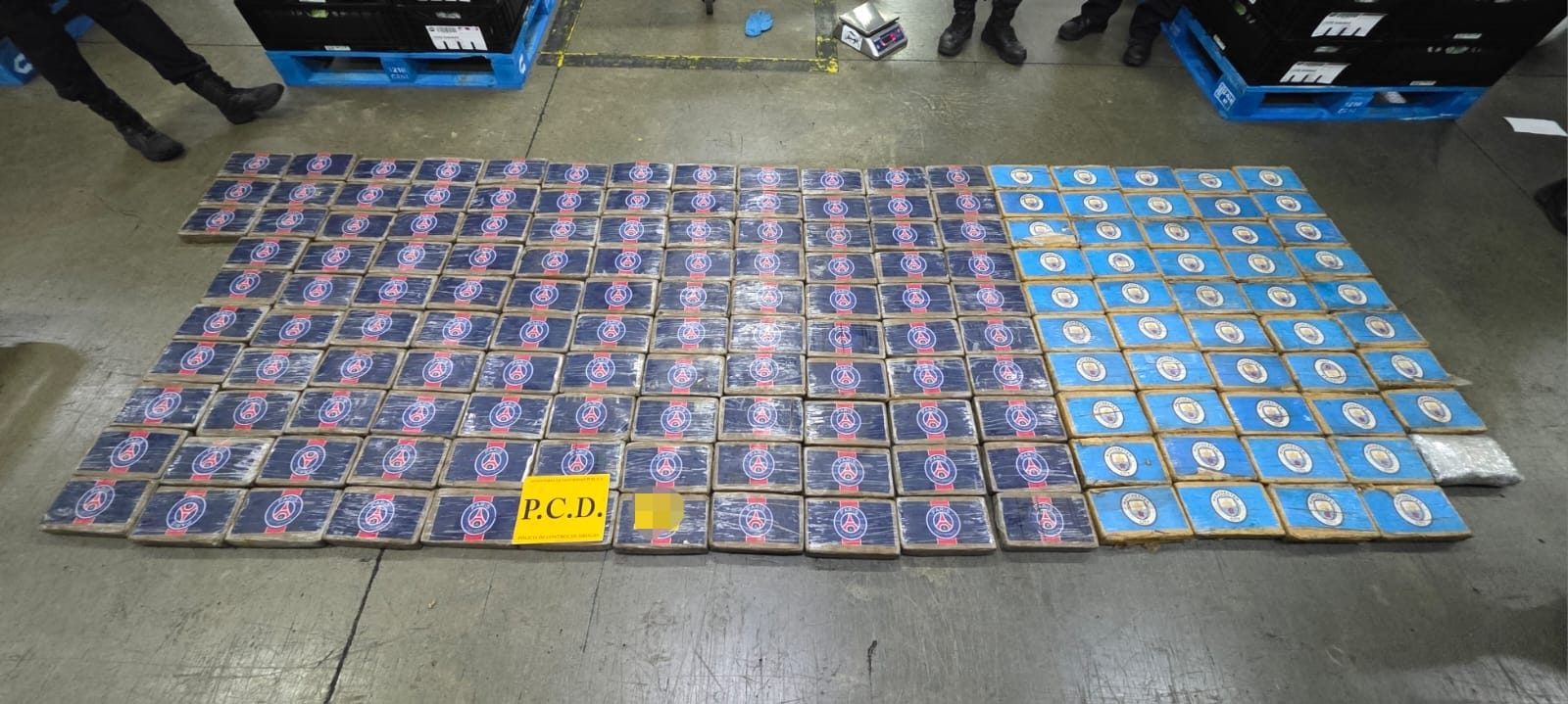 Ubican 810 paquetes de cocaína en contenedor que llevaba banano con destino a Reino Unido