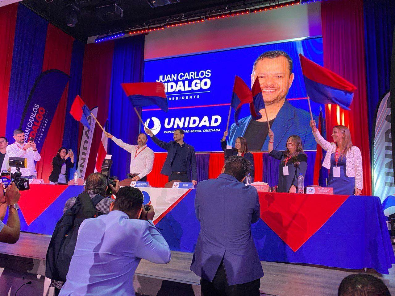 Ratifican a Juan Carlos Hidalgo como candidato presidencial del PUSC en Asamblea Nacional