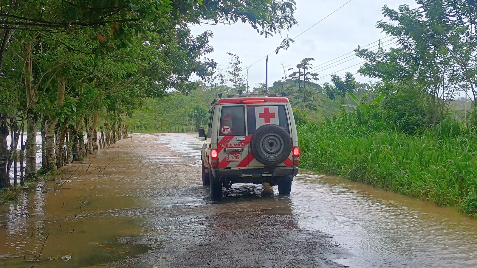 Caribe y Zona Norte tuvieron montos superiores a los 100 mm de lluvia durante este martes