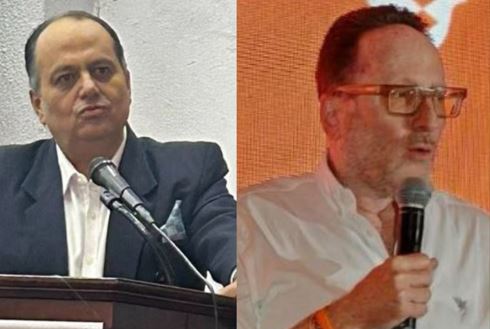 Diputado Eliécer Feinzaig y politólogo Claudio Alpízar fueron ratificados como candidatos presidenciales este fin de semana