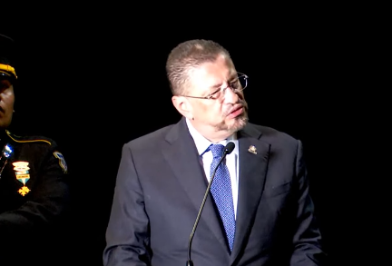 Presidente Rodrigo Chaves: “Hoy esperamos que el Poder Judicial haga su parte extraditando a Celso Gamboa”