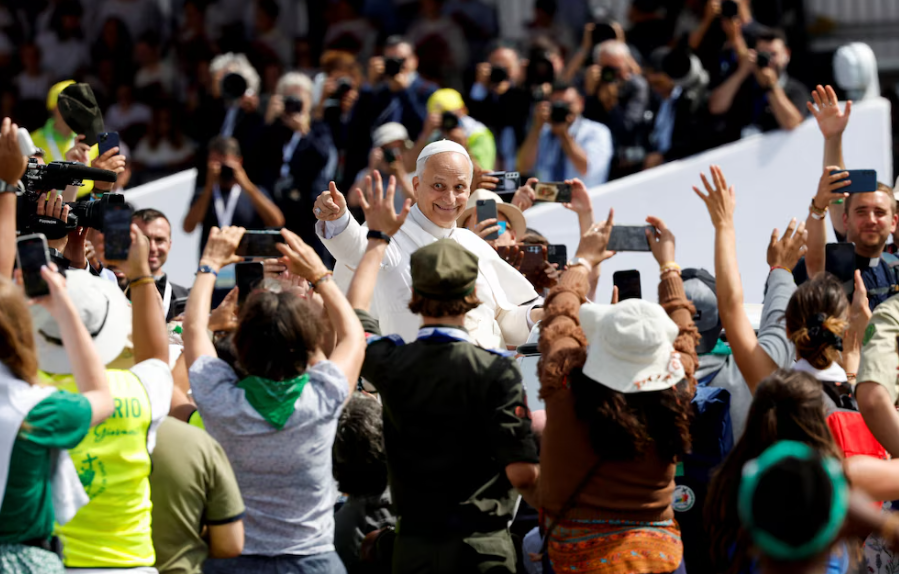 El papa León XIV congregó a más de un millón de personas en el Jubileo de los Jóvenes en Roma