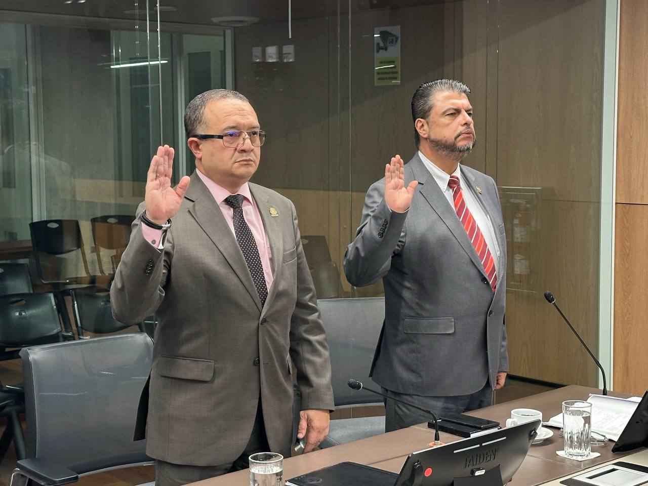 Jerarcas de Justicia y Seguridad rechazan tener relación cercana con Celso Gamboa