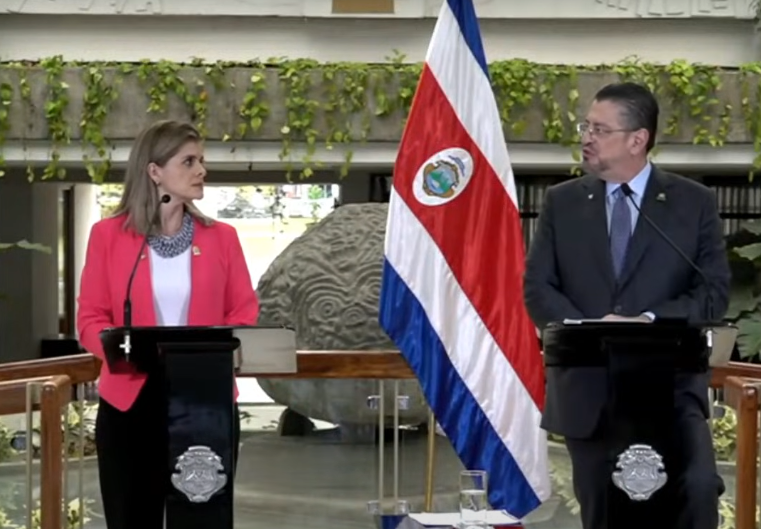 Laura Fernández asegura que impulsará a Rodrigo Chaves como Ministro de la Presidencia en un eventual gobierno suyo