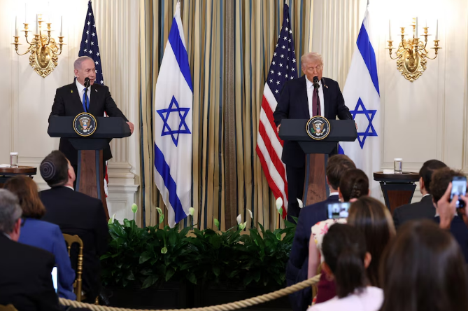 Donald Trump aseguró que Benjamin Netanyahu aceptó la propuesta de Estados Unidos para Gaza