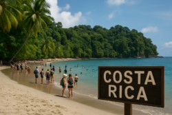 Visitación turística a Costa Rica acumula más de 2% de disminución entre enero y agosto