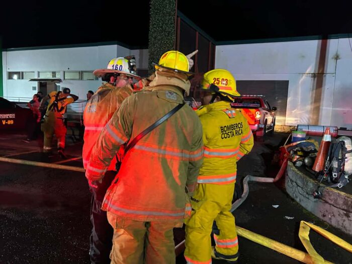 Incendio en planta industrial de Pococí es el sexto más grande de este año