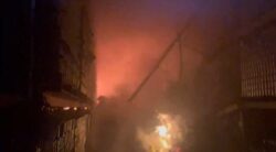Incendio afectó más de 3 mil metros cuadrados en planta industrial en Pococí