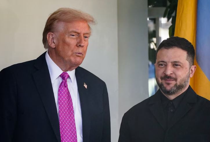 Zelensky respaldó la propuesta de Trump de congelar la guerra en las líneas del frente actuales, pero duda que Putin acepte