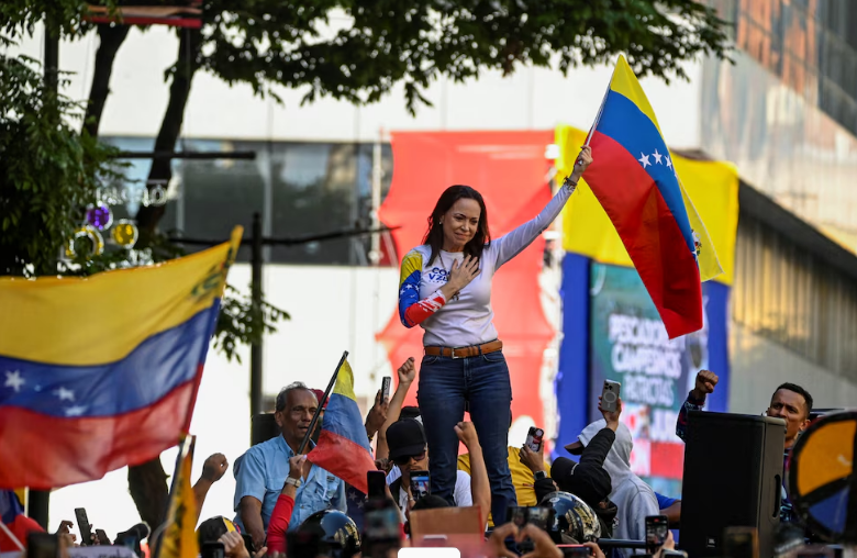 María Corina Machado: “Hoy más que nunca contamos con el Presidente de los EEUU”