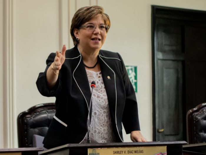 TSE rechaza candidatura a diputación de Shirley Díaz quien busca regresar al Congreso con el PIN