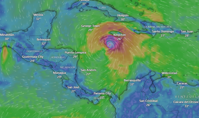 Efectos indirectos del Huracán Melissa provocaron 195 incidentes por inundación en Costa Rica